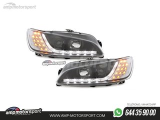 FAROS DELANTEROS LUZ DIURNA LED PARA PEUGEOT 306