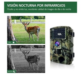 Camara Fototrampeo con Micro SD 32GB (PRECINTADA)