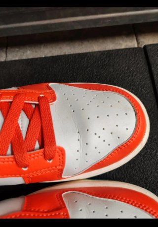 Nike Dunk Arancioni e Azzurre