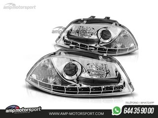 FAROS DELANTEROS LUZ DIURNA LED PARA SEAT IBIZA / CORDOBA 6L