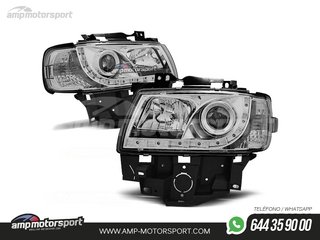 FAROS DELANTEROS LUZ DIURNA LED PARA VOLKSWAGEN T4 MULTIVAN / CARAVELLE