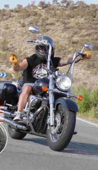 Suzuki Intruder 800cc Moto Cruiser Negra