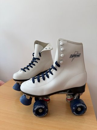 Patines California 4 Ruedas Blancos
