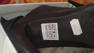 Zapatos de tacón negros mujer talla 39