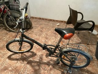 Bicicleta Plegable Coca-Cola