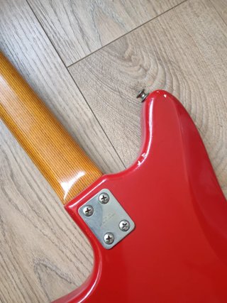 Framus Junior Deluxe Guitarra Roja