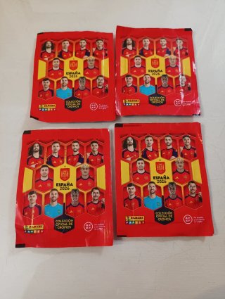 23 cromos Mundial + 4 sobres Carrefour