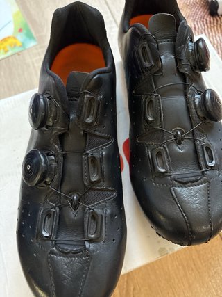 Zapatillas Ciclismo Carretera LUCK Negras
