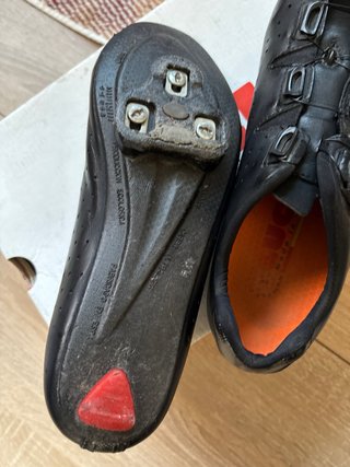 Zapatillas Ciclismo Carretera LUCK Negras