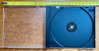 10 Custodie CD/DVD + 1 Trasparente omaggio