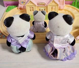 Familia Panda Sylvanian Families