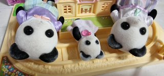 Familia Panda Sylvanian Families