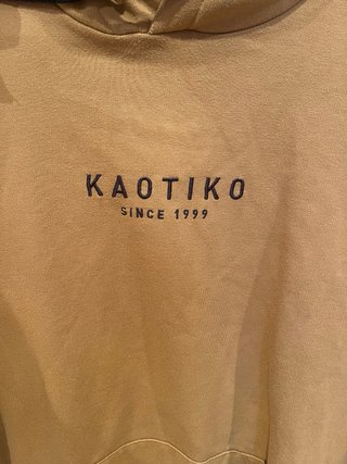 Sudadera Kaotiko Hombre Marrón