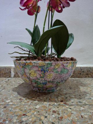 Orquídea Artificial Decorativa