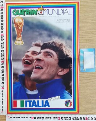 3 inserti Speciale Mexico 86 TV Sorrisi e Canzoni