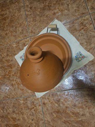 Tajine Marroquí de Barro