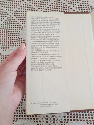 Libro vintage "(Rebecca) La prima moglie" - Du M.
