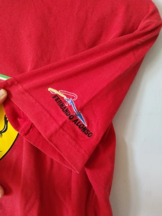 Camiseta Ferrari Roja Talla S