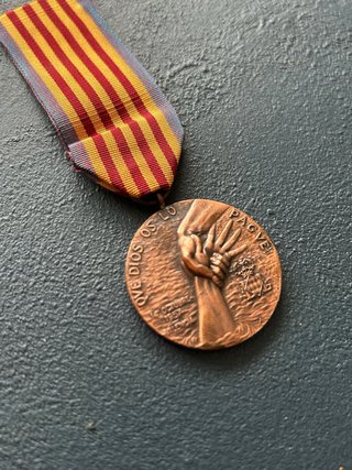 Medalla Inundaciones Valencia 1957