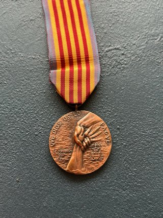 Medalla Inundaciones Valencia 1957