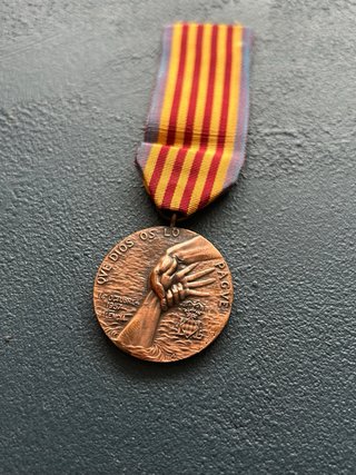 Medalla Inundaciones Valencia 1957