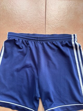 Pantalón Corto Adidas Azul Talla 13-14