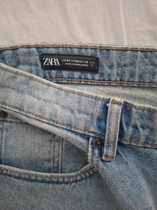 Bermuda vaquera Zara hombre