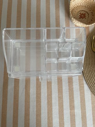 Organizador de maquillaje acrílico