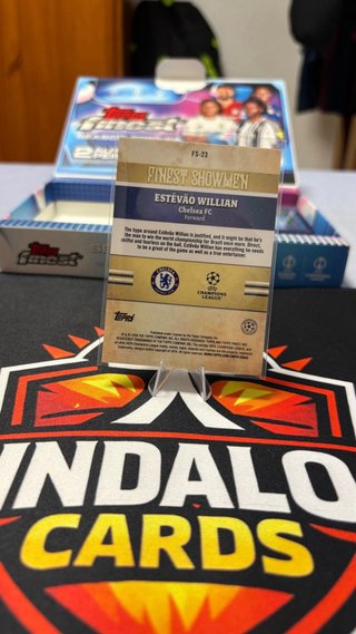 Estevão RC Finest Showmen Topps Finest RC Chelsea