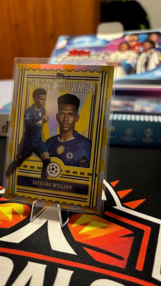 Estevão RC Finest Showmen Topps Finest RC Chelsea