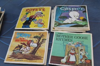 Gaf View-Master visor + lote de ruedas estereoscópicas. Stereo Reel