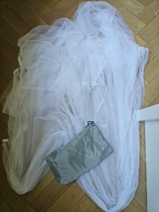 Mosquitero para cuna blanco