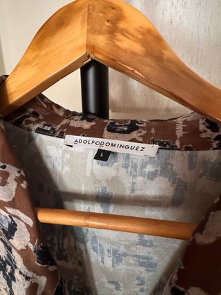Camisa Seda Adolfo Dominguez Talla L