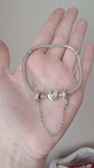 Pulsera Pandora Plata 18cm