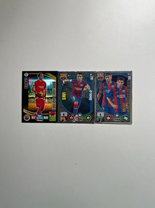 Cromo Panini LaLiga Messi Neymar Duos Imparables