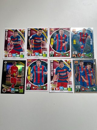Cromo Panini LaLiga Messi Neymar Duos Imparables