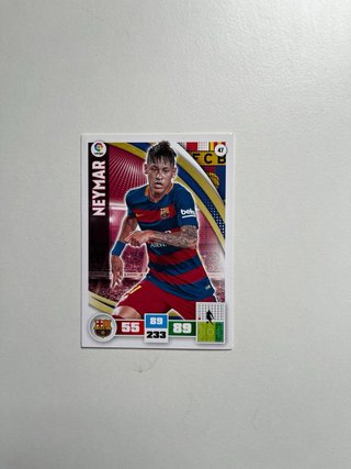 Cromo Panini LaLiga Messi Neymar Duos Imparables