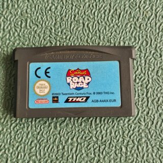 Los Simpsons Road Rage GBA Game Boy Advance