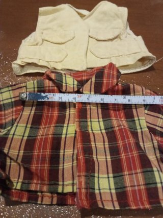 Lucas Famosa Ropa Chaleco y Camisa ARTESANAL