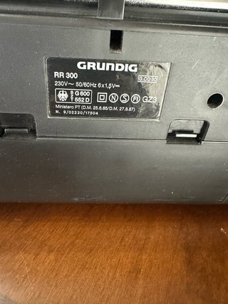 Radio Registratore Grundig BB 900