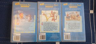 Trilogía VHS Winnie the Pooh Disney Precintadas