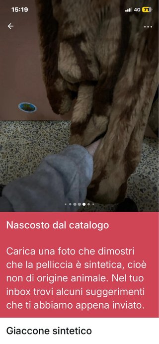 Giacca double-face vintage  Lapen da un lato