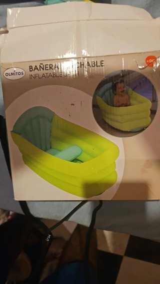 Bañera Hinchable Bebé Olmitos