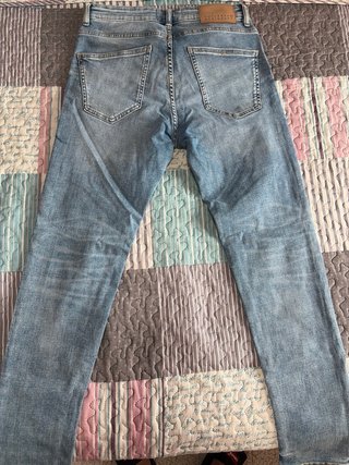 Pantalones Vaqueros Pull&Bear Skinny Hombre Talla
