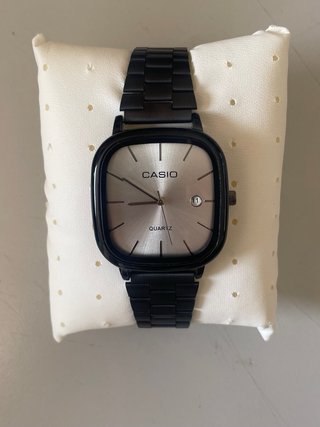 Reloj Casio Vintage Negro y Plateado