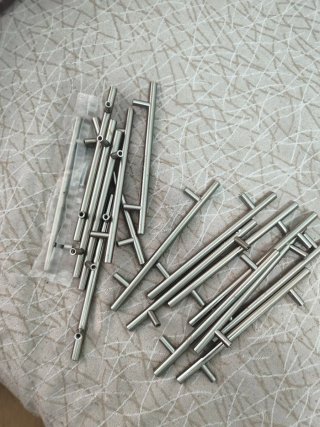 17 tiradores/manetas para muebles nuevos