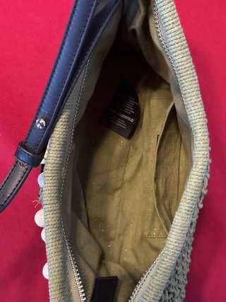Borsa Karl Lagerfeld Jeans verde perle