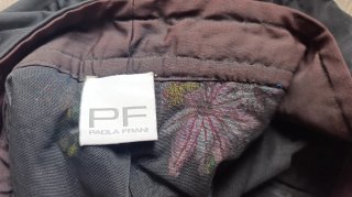 Pantaloni Paol neri skinny ricamati