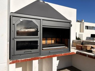 Hecha a Mano Taller Barbacoa de Alta Resistencia
