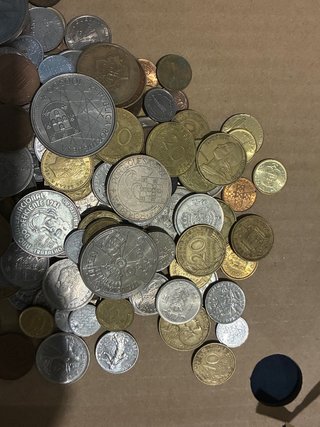 260 Moedas Mundo com Comemorativas Lote 5